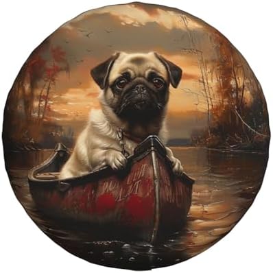 Funny Dog Spare Tire Cover Wheel Protectors - Image 2