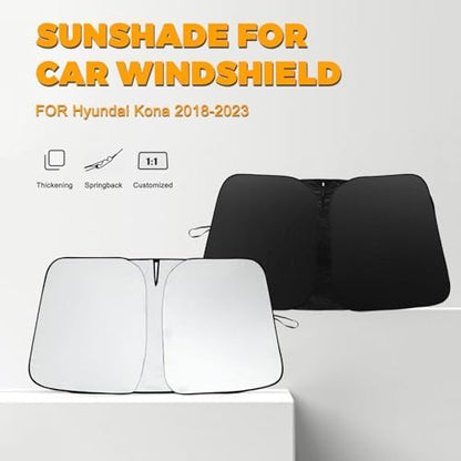 Foldable Front Windshield Sunshade fit - Image 2