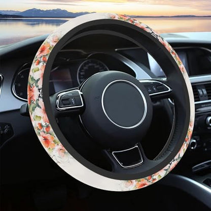 Steering Wheel Cover Neoprene Material Most Cars Men&Women Universal 15 inch by KeepCarTidy