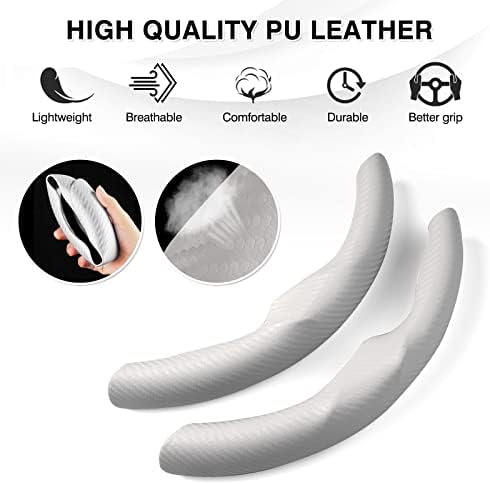 Canvcle Steering Wheel Cover for Tesla Model 3/Y 2016-2025 2026 - Image 5