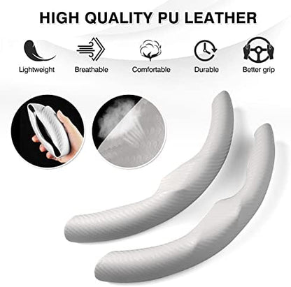 Canvcle Steering Wheel Cover for Tesla Model 3/Y 2016-2025 2026 - Image 5