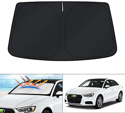 KUST Windshield Sun Shade for 2014-2018 2019 2020 Audi A3 Accessories Window by KUST