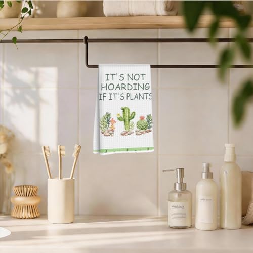 Funny Cactus Kitchen Towels, Cactus Gifts Dish Towels - Image 4