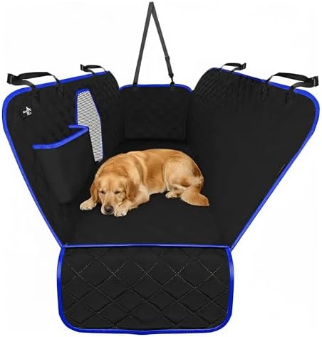 Active Pets Dog Car Seat Cover for Back Seat, Waterproof Pet Protection Hammock by ActivePets