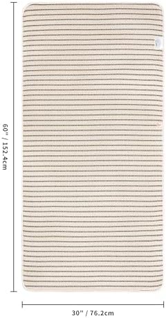 POLYTE 430 GSM Poly Blend Microfiber Quick Dry Waffle Bath Towel, 30x60 in - Image 3