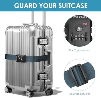 Travel Inspira Heavy Duty Luggage Straps - Image 2