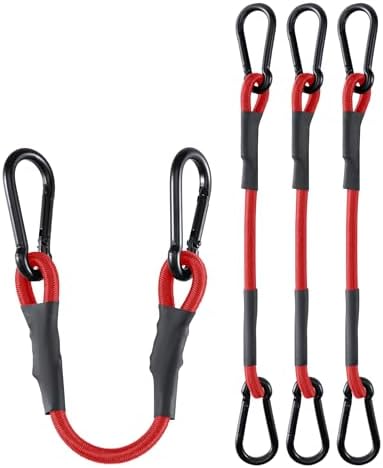 8 Pack 72" Heavy Duty Bungee Cords by LuckyStraps