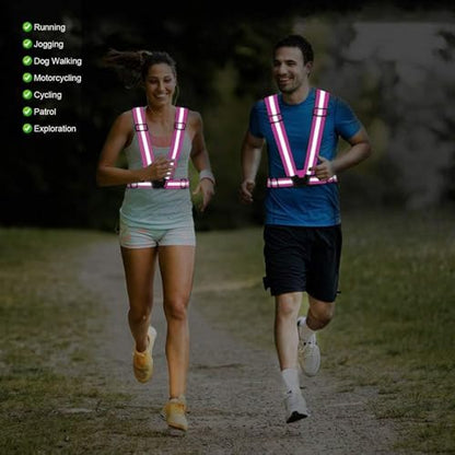 Reflective Vest Running Gear, 2-10Pack High Visible Safety VES - Image 5