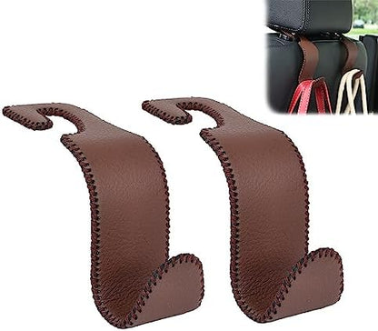 Car Seat Headrest Hook 55lb Heavy Duty Metal Hanger by Amooca
