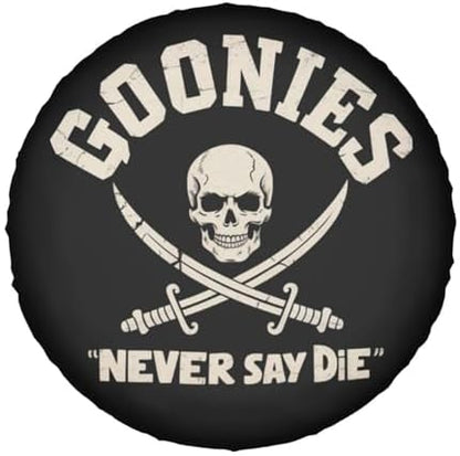 Pirates Never Say Die Spare Tire Cover Wheel Protector Universal Fit - Image 7