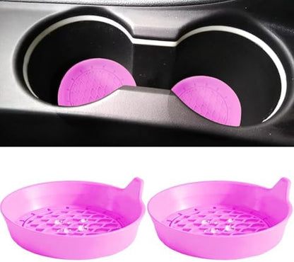 2 PCS Car Cup Coasters, Cup Holder Coaster by BFXM