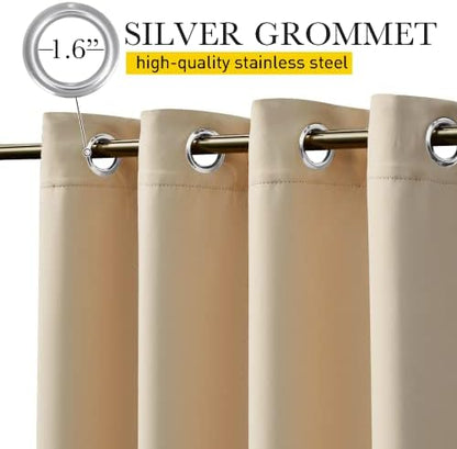 NICETOWN 2 PCs Waterproof Outdoor Curtains - Image 2