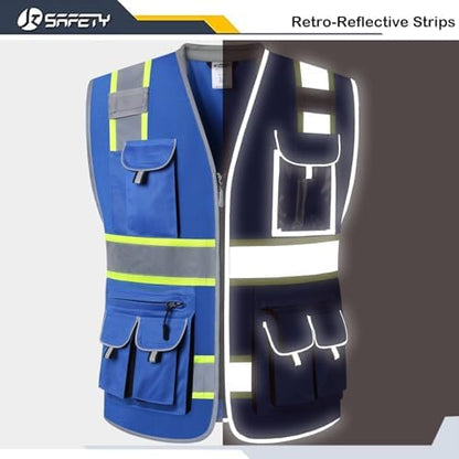 JKSafety Reflective Safety Vest - Image 3