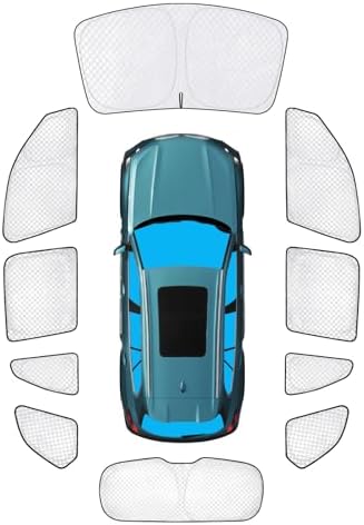 KMF 10pcs Thicken Sun Shades Custom Fit by KMF