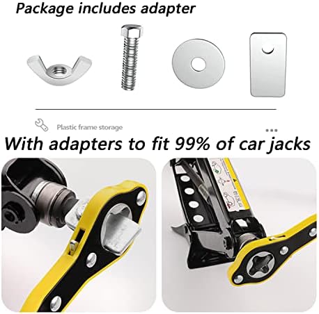 Auto Jack Ratchet Wrench of Labor-Saving Desigh, Car Jack and Lug Wrench - Image 4