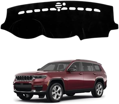 Dash Cover Mat Compatible with Jeep Grand Cherokee 2011-2021 Car Interior by HPEVA