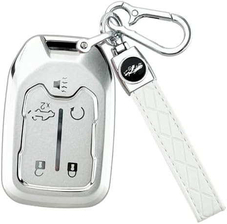 Joouheax Soft TPU 5-Button for Chevy Key Fob Cover by Joouheax
