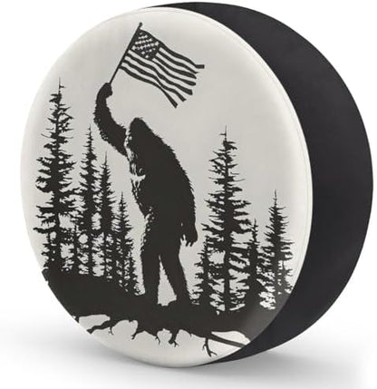 Bigfoot Spare Tire Cover 16in Spare Wheel Covers Tire Storage Cover - Image 2