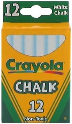 Crayola Non-Toxic White Chalkand Colored Chalk Bundle - Image 3