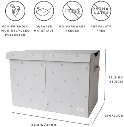 3 Sprouts Recycled Fabric Toy Chest, Extra Large, - Image 2