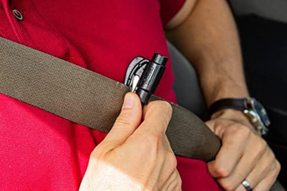 resqme The Original Emergency Keychain Car Escape Tool, 2-in-1 Seatbelt Cutter - Image 3