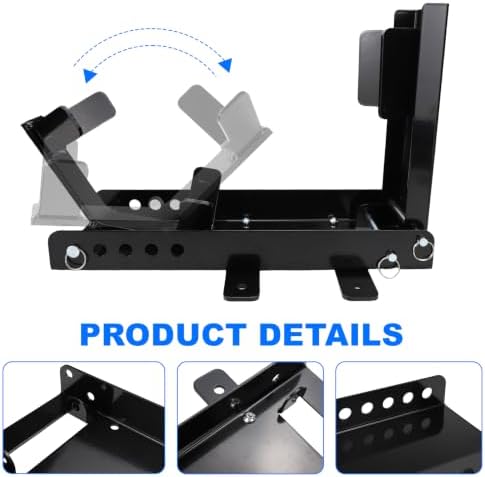 Motorcycle Wheel Trailer Chock for tires from 13" to 17" and 80mm to 230mm - Image 5