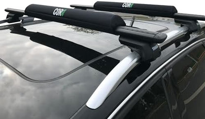COR Surf Aero Roof Rack Pads, No-Scratch Tie Down Straps, 28in Narrow 15ft - Image 7