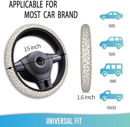 Steering Wheel Cover 15 Inch Breathable Anti Slip - Image 4