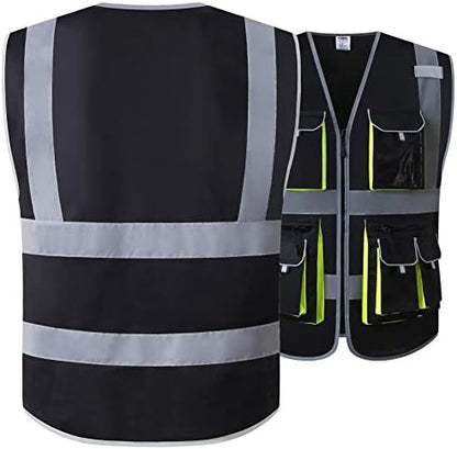 JKSafety Hi Vis Safety Vest for Men Women - Image 5