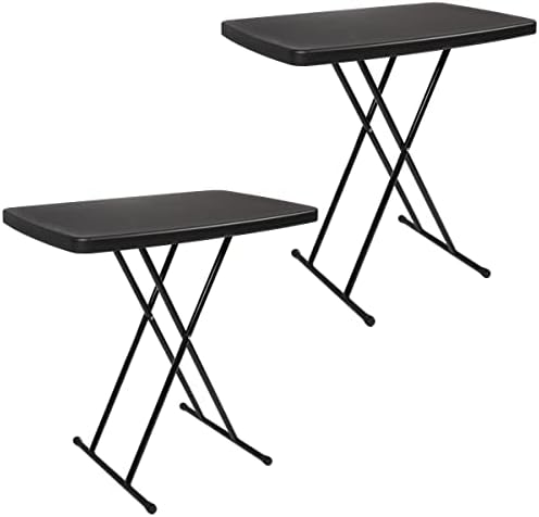 Lavish Home Indoor & Outdoor Portable Folding Table Set of 2 by LavishHomeCollection