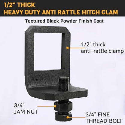 Anti Rattle Hitch Tightener 2.5 Inch, Trailer Hitch Anti Rattle Device - Image 4