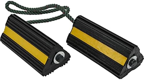 Buyers Products WC24483 Heavy Duty Wheel Chock Set, Rust & Chemical Proof by BuyersProductsCompany