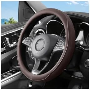 Zpana 14.5-15" Car Steering Wheel Cover, Breathable Soft Leather by Zpana
