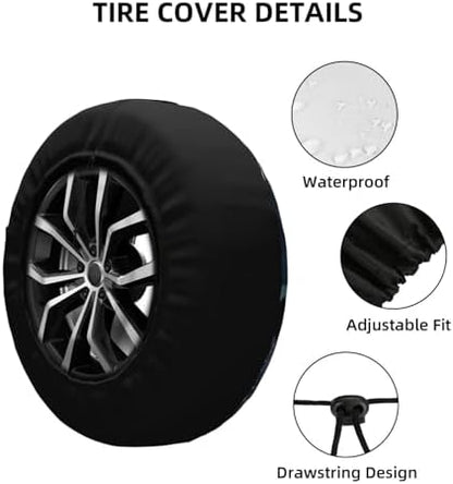 Spare Tire Cover Mountain Natural Scenery Wheel Protectors - Image 4