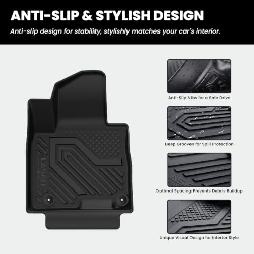 LASFIT Floor Mats for Hyundai Tucson Hybrid 2026 2025 2024 2023 2022 - Image 3