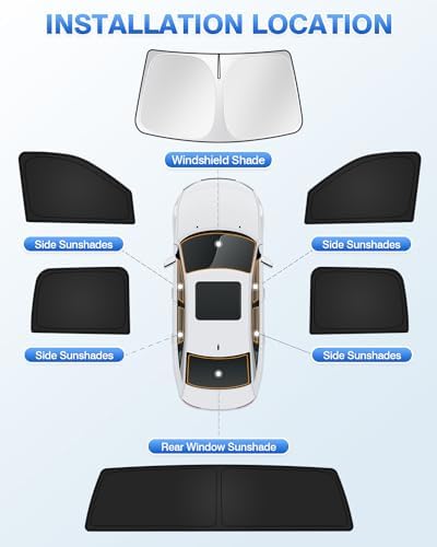 Canvcle Sunshades for Dodge Ram 2500 3500 2010-2025 2026 Accessories Windshield - Image 5