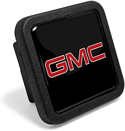 iPick Image for GMC in Red Black Rubber Heavy-Duty 2" Trailer Tow Hitch by Unknown