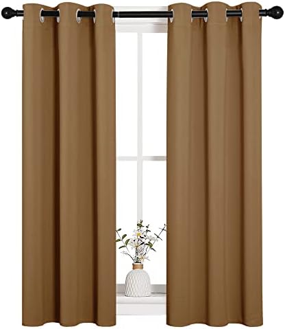 NICETOWN Sleek Blackout Curtains 40 inches Length - Image 2
