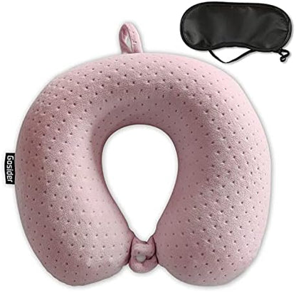 Travel Neck Pillow Memory Foam Travel Pillow by Gosider