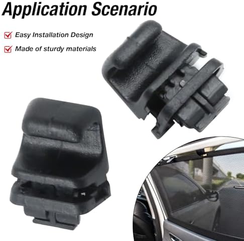 2Pcs 83917S8000CA Interior Rear Door Curtain Hook Sun Shade Blind Curtain Hook - Image 4