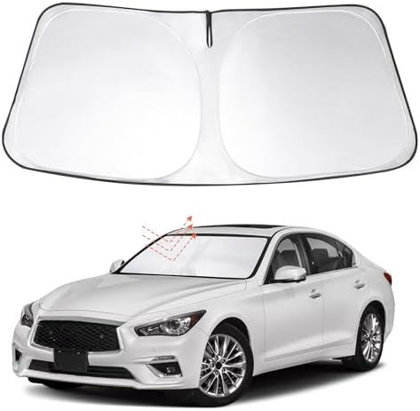 Windshield Sun Shade Sunshade for 2014-2023 2024 Infiniti Q50 by LHFLIVE