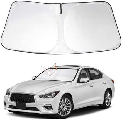 Windshield Sun Shade Sunshade for 2014-2023 2024 Infiniti Q50 by LHFLIVE