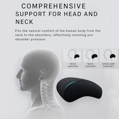 Car Headrest Neck Pillow Support Ergonomic, - Image 3