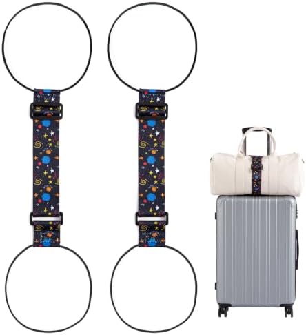 2 Pack Luggage Connector Straps by Unknown