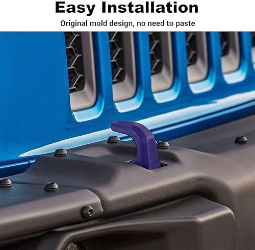 JWWY Tow Hook Protector Cover for Jeep Wrangler JK JL & Gladiator JT 4xe - Image 4