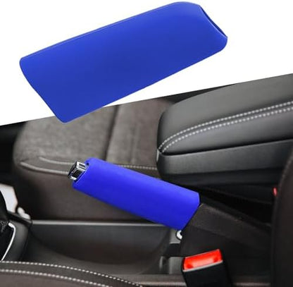 Car Handbrake Cover Gear Shift Knob Cover, Auto Comfortable Grip Handbrake Cover by Middrivr