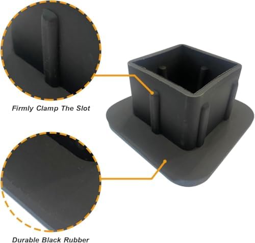 Trailer Hitch Tube Cover Plug 2Inch Rubber Receiver Tube Hitch Car Exterior - Image 3