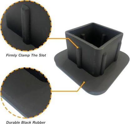 Trailer Hitch Tube Cover Plug 2Inch Rubber Receiver Tube Hitch Car Exterior - Image 3