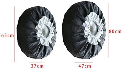 Spare Tire Cover Bag, 25.6 Inch Car Wheel Storage Bag - Image 2