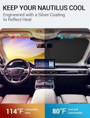Proadsy Custom Fit Car Windshield Sun Shade - Image 3